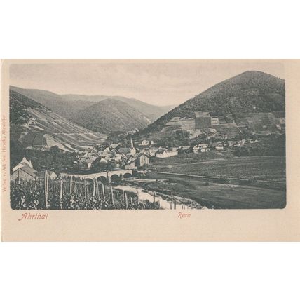 Arthal Neuenahr Partie Rhine German Old PB Rare Postcard