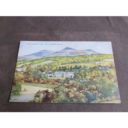 Valentines Postcard, Abbotsford Roxburghshire - Artist R. Eadie / E1138