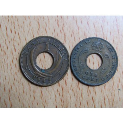East Africa 1942 1 Cent Coin