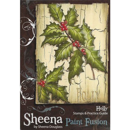 Sheena. Holly Stamp Set. Stamping Cardmaking Scrapbooking Crafts