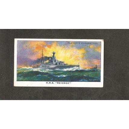 Players Modern Naval Craft 1939 #3 HMS Revenge
