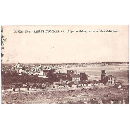 85 - les Sables D'Olonne - la plage des sables