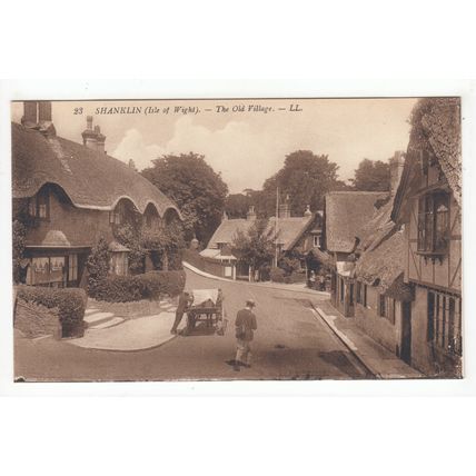The Old Village Shanklin Isle of Wight Postcard Levy LL 23