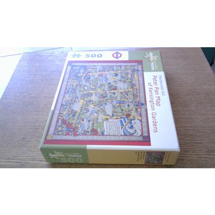 PETER PAN MAP OF KENSINGTON GARDENS Jigsaw Puzzle (500 Piece) Pomegranate