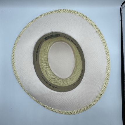 SunDay Afternoons Paper Straw Fedora Unisex Used Good Cond Beige