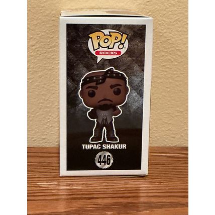 Funko Pop! Rocks - Tupac Shakur #446 Vinyl Figure (Box & Protector)