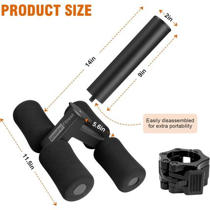 Amazefan Tib Bar, Tibialis Trainer Leg Workout, Knees over Toes Tibia Dorsi Calf
