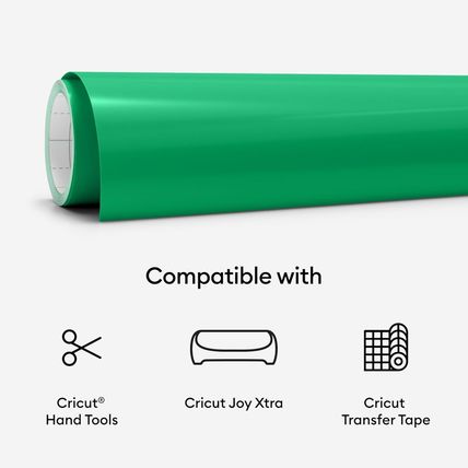 Cricut Joy Xtra Cutting Machine with Rainbow Smart Vinyl Sampler Packs and Tools