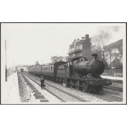 GWR No 2270 at Barmouth in 1937 - Ken Nunn Photograph