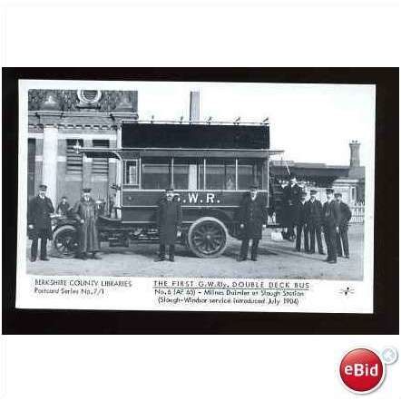 Berkshire SLOUGH GWR Bus Postcard by Pamlin