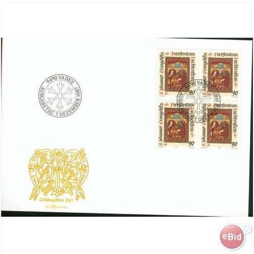 Liechtenstein FDC 1987 - SG 927 - Weinachten (Christmas) 2