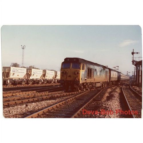 Railway Photo BR Class 50 50023 WESTBURY 1977 Diesel Loco