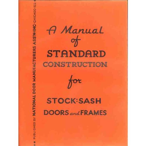 national door manufacturers inc 1938 sash doors frames vintage catalog