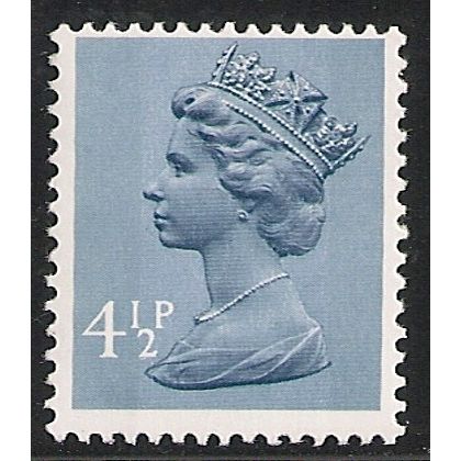 Great Britain 1973 4½p Grey Blue 2PB Unmounted Mint MNH SG X865 postage stamp