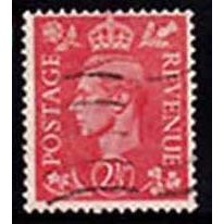 Great Britain 1951 King George VI KG VI 2 1/2d Used Stamp