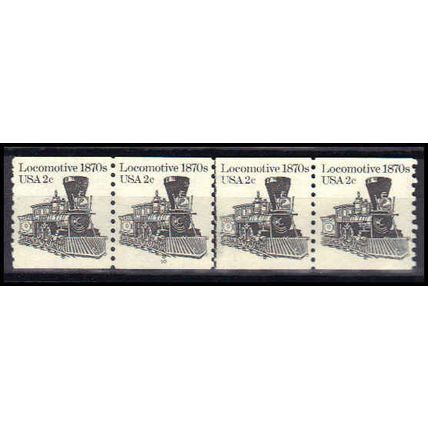 1897A 2c Locomotive Very Fine MNH Dry Gum PNC 10/4 Z5727
