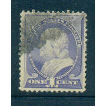 Used 212 1c Benjamin Franklin Fine M01372