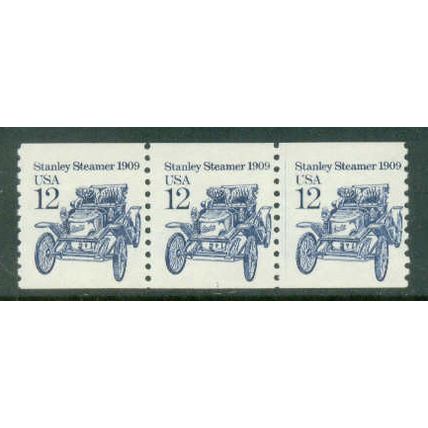 2132 12c Stanley Steamer Fine MNH Dry Gum PNC 1/3 W0376