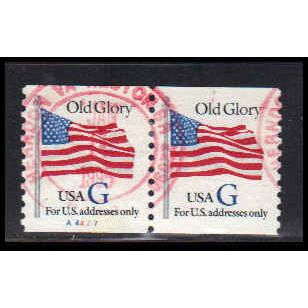Used 2890 32c G Old Glory Very Fine CNP Left A4427 PA1596