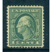 Used 405 1c George Washington Fine Plus A08557