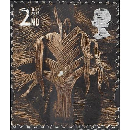 WALES, QE II, Leek, brown 1999, 2nd, #2