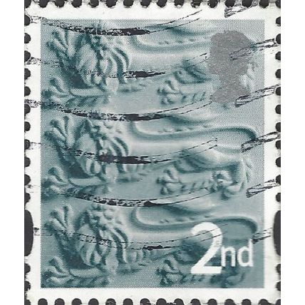 ENGLAND, Lions passant guardant, blue-grey 2003, 2nd, #3