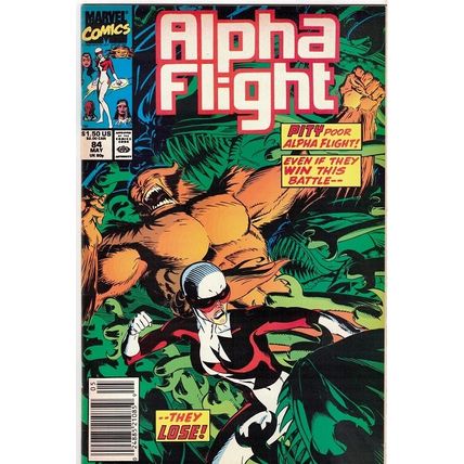 ALPHA FLIGHT # 84 (1990)