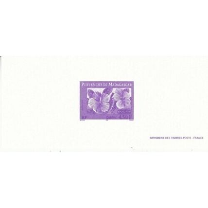 France 2000 Imprimerie des Timbres Madagascar Periwinkle FDC