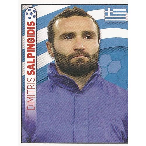 Topps ENGLAND 2012 Stickers: No.218 - Greece's Forward: Salpingidis