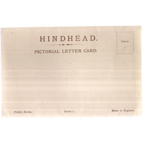 HINDHEAD, SURREY antique letter card, by Frith . unused 4 views =