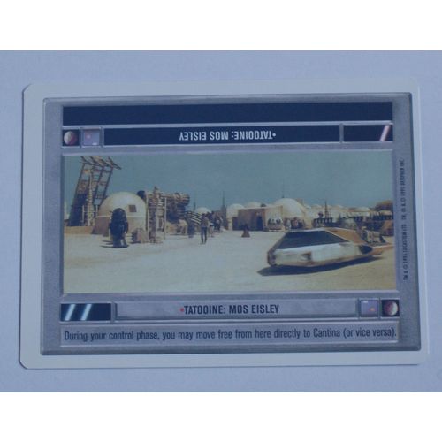 Star Wars CCG: Premier Unlimited # Tatooine Mos Eisley (A) 1995 light decipher