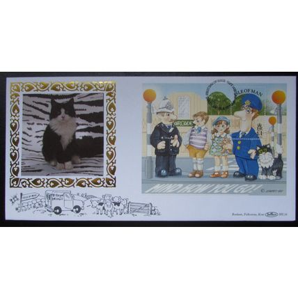 BENHAM IOM - LARGE SILK COVERS ML36 - POSTMAN PAT 1994