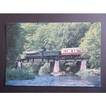 3205 on Nursery Pool B'ge, South Devon Railway, Buckfastleigh, Devon Postcard #6