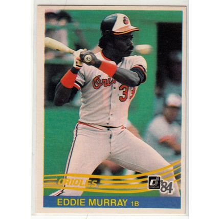 1984 Donruss Eddie Murray baseball card #47– Orioles