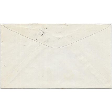 Canada #105b Booklet Pair on cover 1930, Die 1, Mechosin, BC, condition is VG-F
