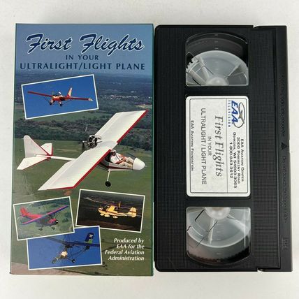 First Flights in Your Ultralight/Light Plane VHS Video Tape