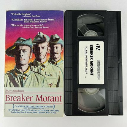 Breaker Morant VHS Video Tape Edward Woodward, Jack Thompson