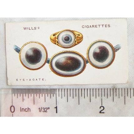 1923 Wills Lucky Charms No. 46 Eye-agate