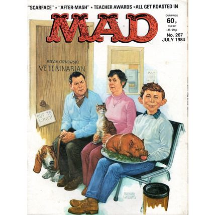 MAD MAGAZINE NO. 267 U.K. EDITION