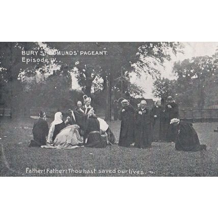 Sweyn King Of The Danes Danish Viking Bury St Edmunds Pageant Suffolk Postcard