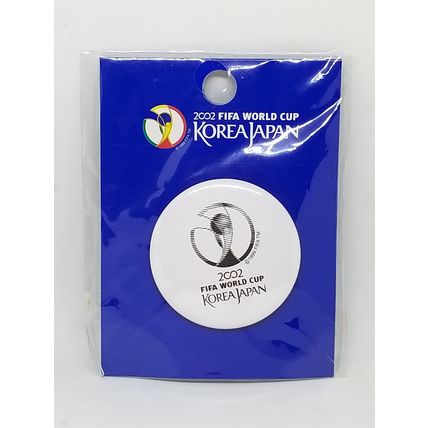 2002 Fifa World Cup Korea Japan Logo Pin Badge Button (11) - Brand New