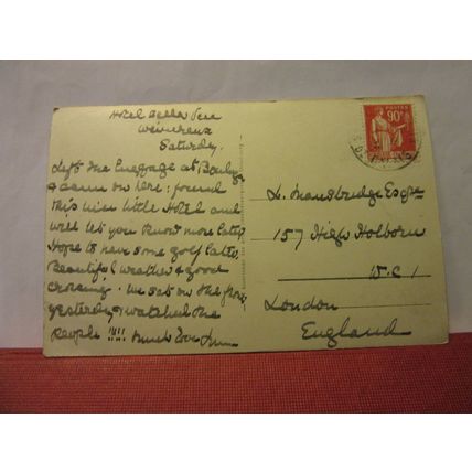 WIMEREUX, PAS DE CALAIS, FRANCE used vintage postcard =