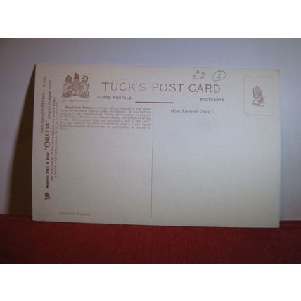 MAGDALEN TOWER, OXFORD by H. B. Wimbush unused antique postcard Tuck Oilette =