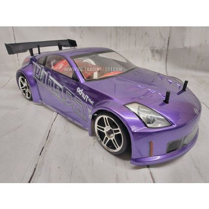 Custom Painted NISSAN 350Z GREDDY Lightning EPX Drift 1/10 4WD RC Drift Car RTR