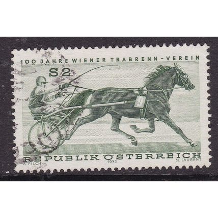 Austria 1973 Vienna Trotting Association Fine Used SG 1671 VGC