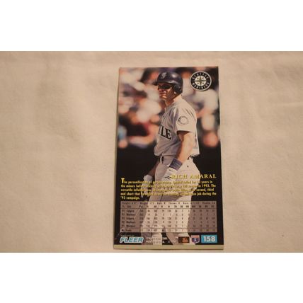 Rich Amaral 1994 Fleer Extra Bases NO. 158