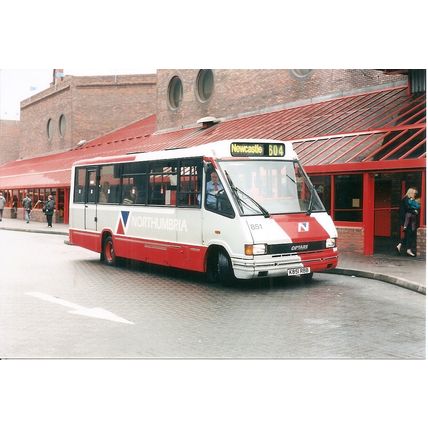 Colour Photograph of Northumbria Motor Services Ltd. - K851 RBB