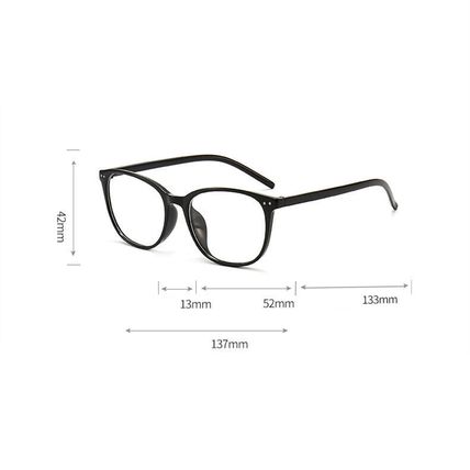 New Glasses Women Black Men Round Frame Myopia Glasses