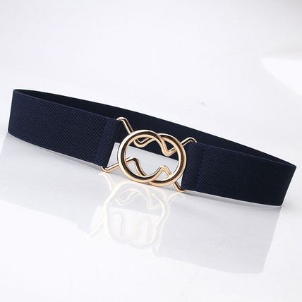 Women Ladies Fashion Wide Belt Women Black Cinch Waist Belt Elastic Stretch Gift
