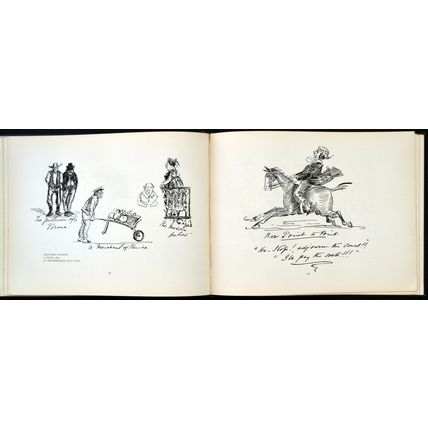 FRANK LOCKWOOD SKETCH BOOK 1898 Frank Lockwood HARD COVER BOOK